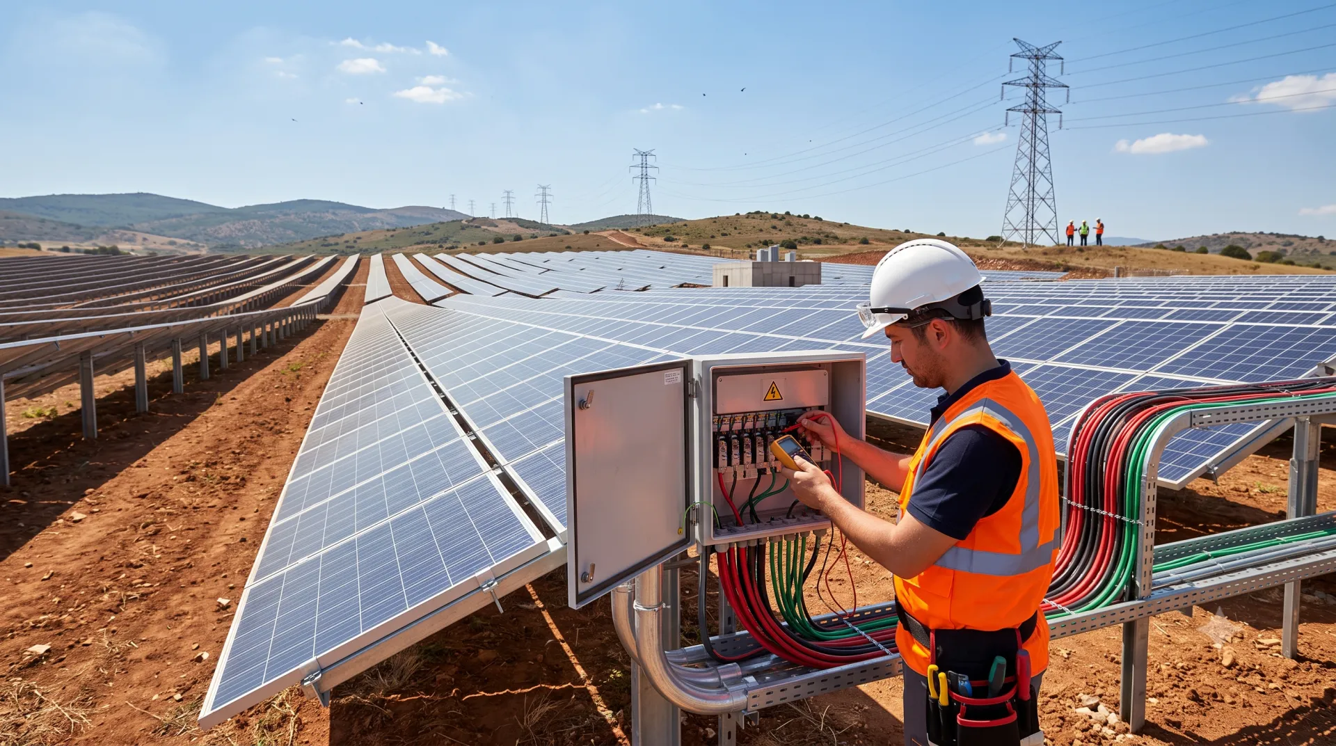 Zübeyiroğlu Enerji GES güneş enerji santrali elektrik altyapı bağlantısı