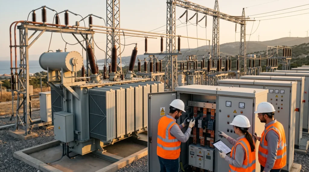 Zübeyiroğlu Enerji trafo merkezi kurulumu ve devreye alma