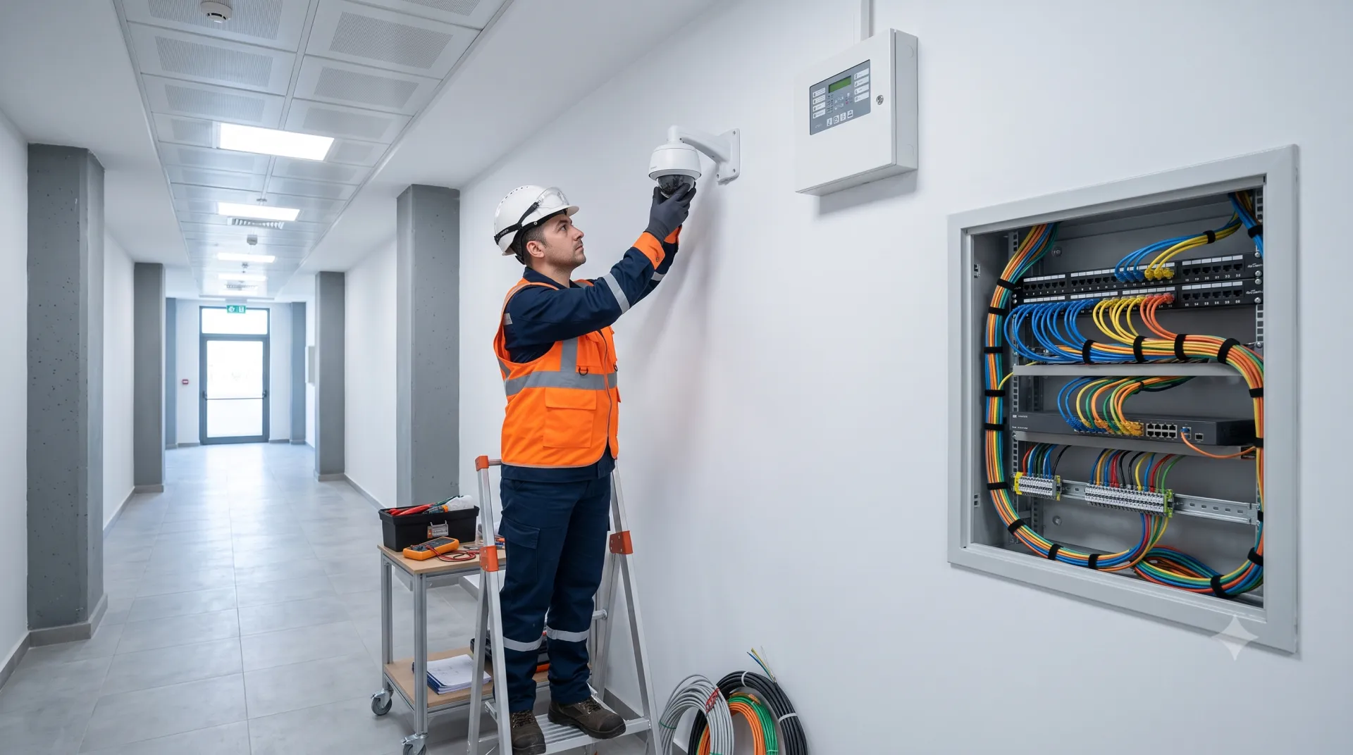 Zübeyiroğlu Enerji zayıf akım sistemleri yangın alarm CCTV kurulumu